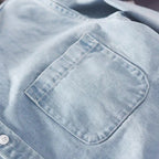 Westlake Denim Shirt (Light Blue S) - Denim shirt | Zavonix