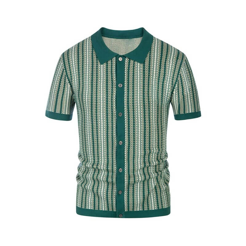 Wilson Knitted Summer Shirt (Green XS) - | Zavonix