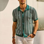Wilson Knitted Summer Shirt (Green XS) - | Zavonix