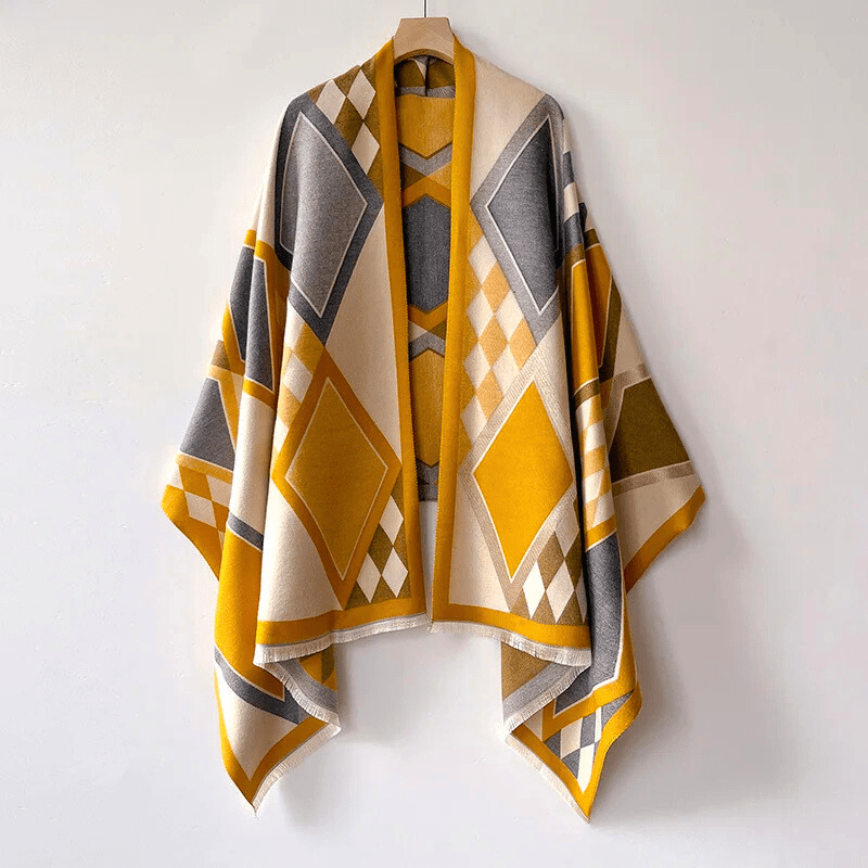 Winter Whisper Shawls™ — Wrap Bold Warmth That Ignites Your Confidence (Golden One - Size - Fits - All) - | Zavonix