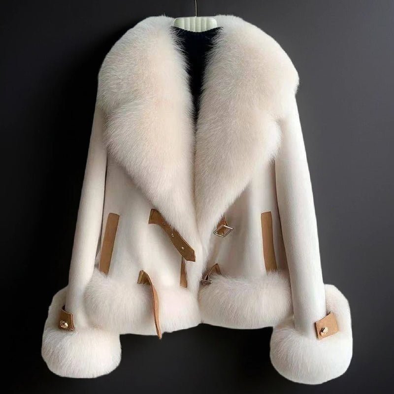 WinterShield™ — Wrap Yourself in Unstoppable Warmth and Effortless Elegance (Cream XS) - | Zavonix