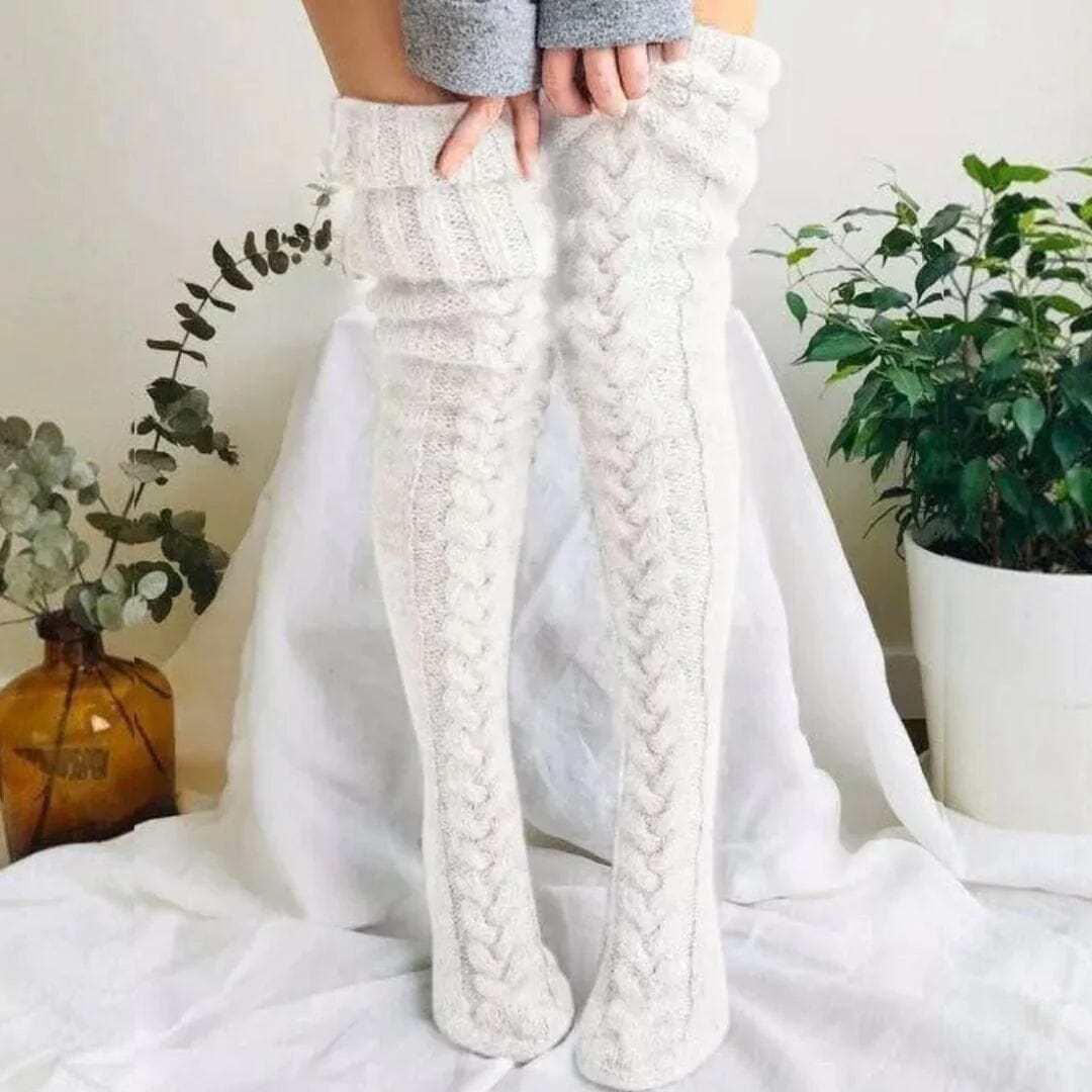 WinterWrap™ FrostGuard™ Cold Socks Protection (1+1 Free) (White 85 cm) - | Zavonix