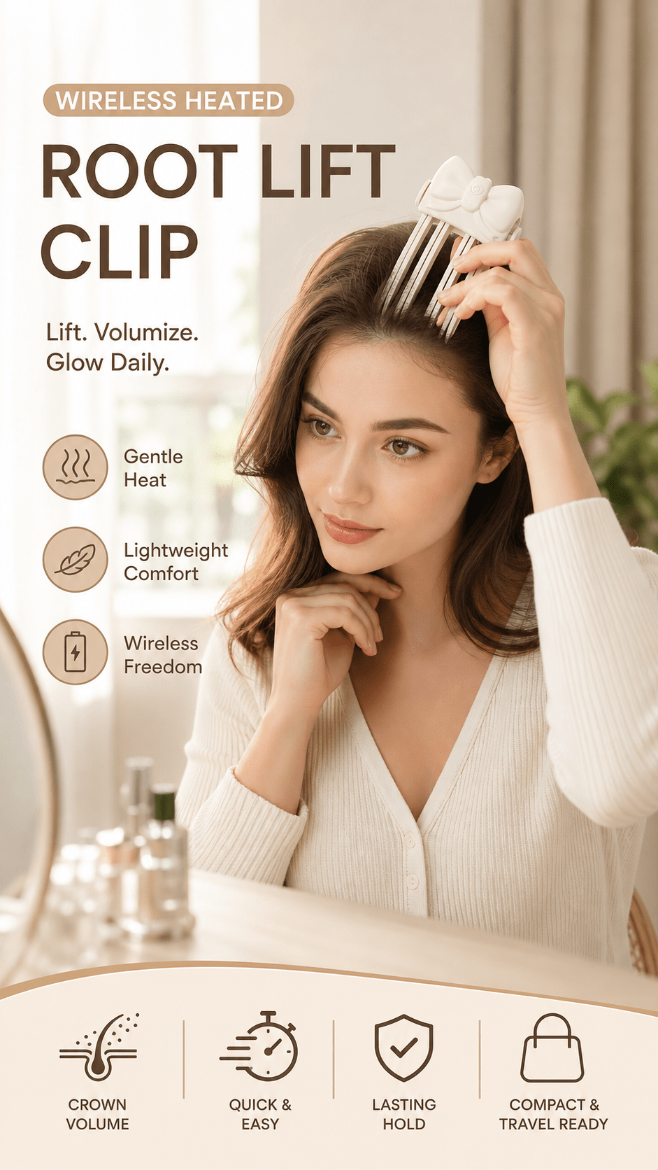 Wireless Heated Root Volume Clip Product Image 06