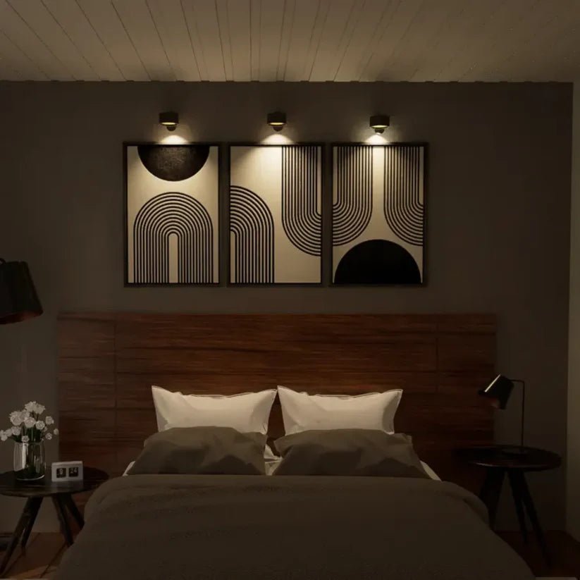 Wireless Wall Lamp | Create a refined atmosphere anywhere in seconds — no cables, no tools required