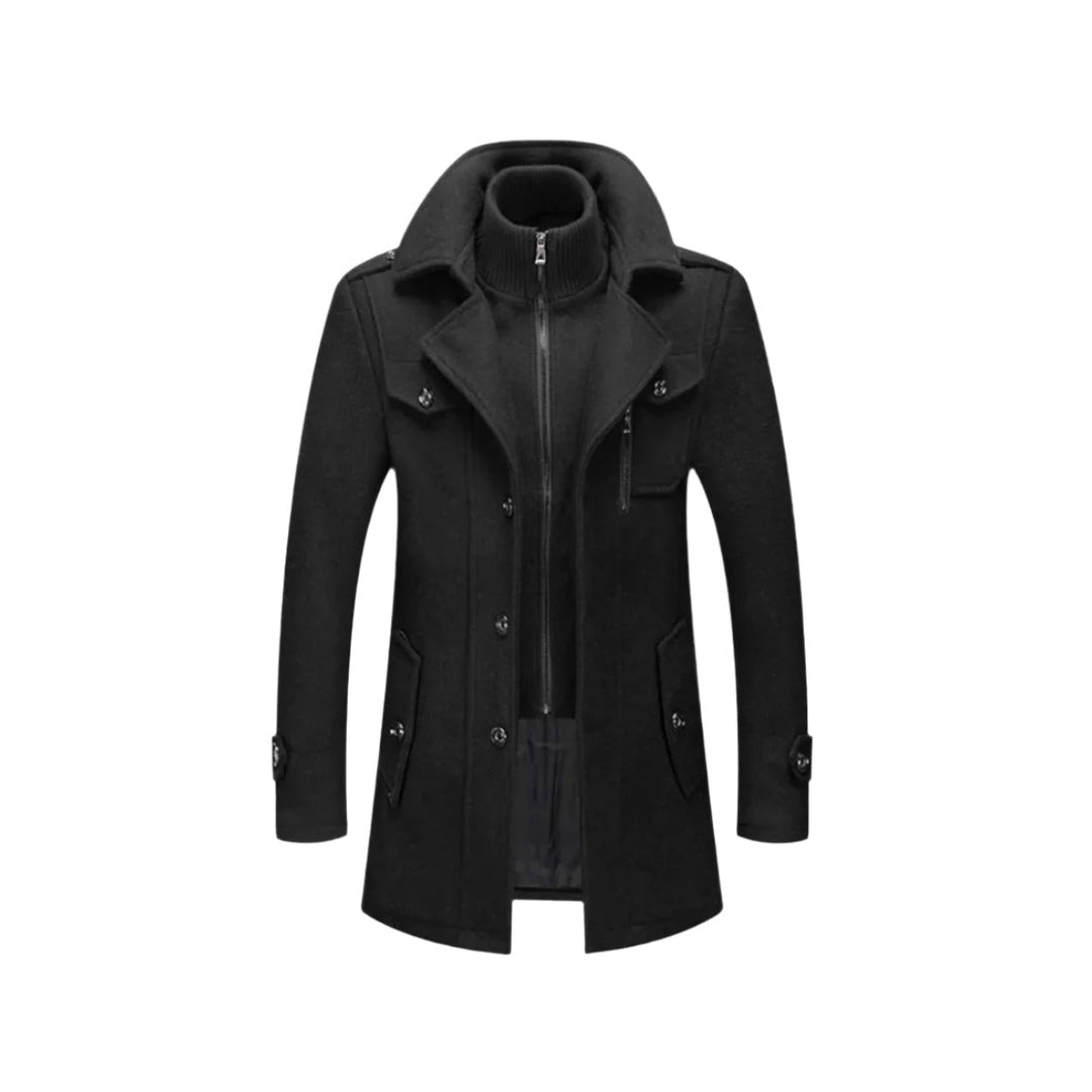 Woldriven Double-Collar Coat product image 6