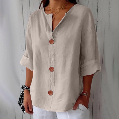 Women's Blouse Relaxed Fit Airy Design | Casual Spring And Summer Wear 1