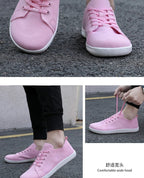 Women's Breathable Walking Sneakers — Extra - Wide Comfort with Flexible Support (Dark Grey 44) - | Zavonix