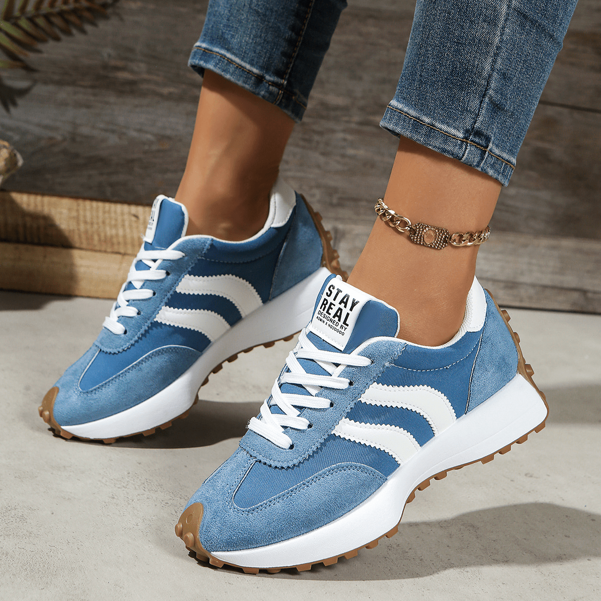 Women's Sneakers | Comfortable Suede-Textured Design | Everyday Wear 12