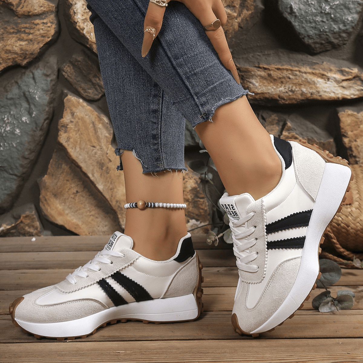Women's Sneakers | Comfortable Suede-Textured Design | Everyday Wear 2