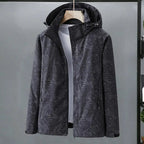Women's Waterproof Floral - Patterned Jacket (Black XS) - Jacket | Zavonix