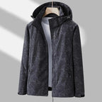 Women's Waterproof Floral - Patterned Jacket (Black XS) - Jacket | Zavonix