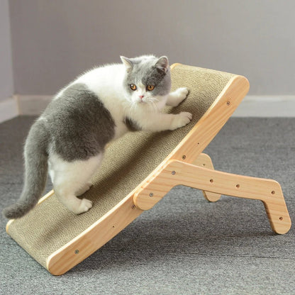 Wooden Cat Scratch Bed - Zavonix