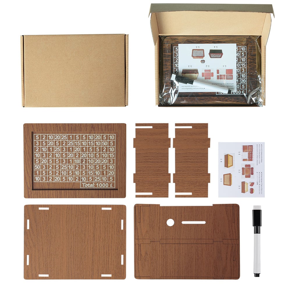 Wooden Savings Box Ð Stylish Design for Effective Money Saving 9