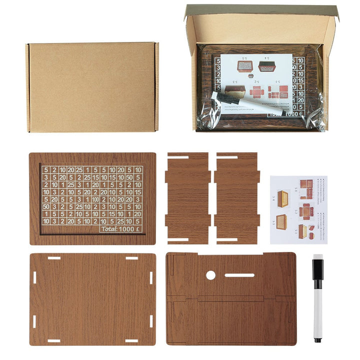 Wooden Savings Box Ð Stylish Design for Effective Money Saving 9