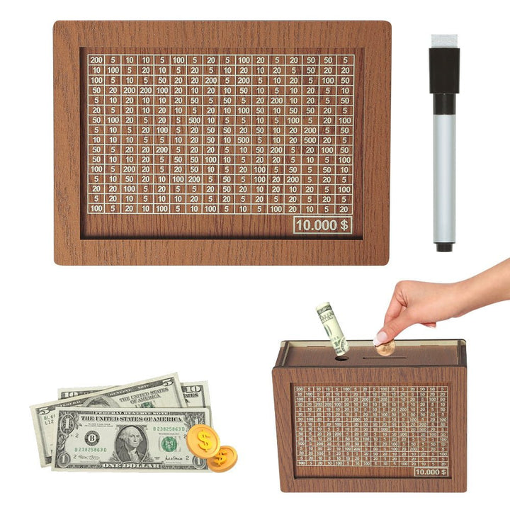 Wooden Savings Box Ð Stylish Design for Effective Money Saving 13