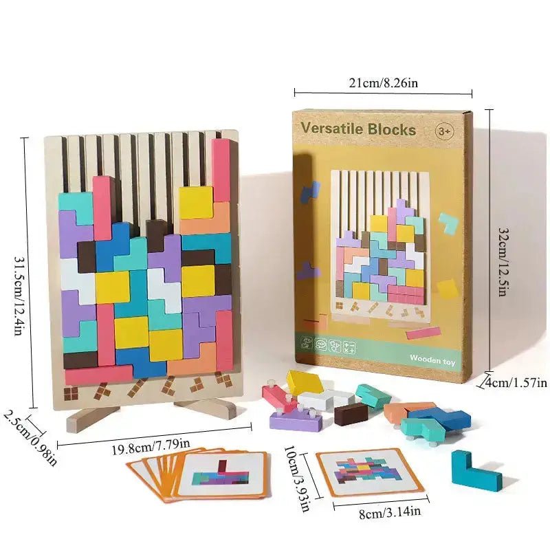 Wooden Tabletop Puzzle for Adults – Relaxation, Mindfulness &amp; Concentration ( ) - | Zavonix