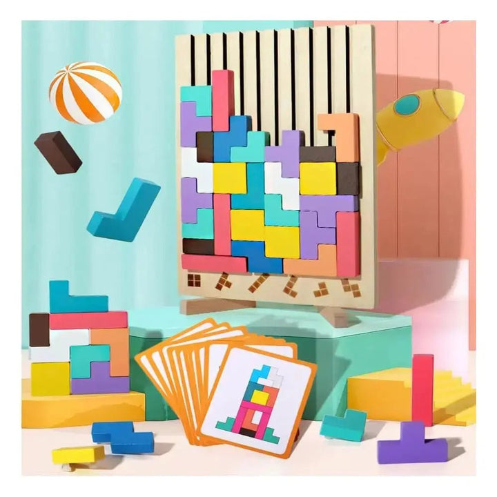 Wooden Tabletop Puzzle for Adults – Relaxation, Mindfulness &amp; Concentration ( ) - | Zavonix