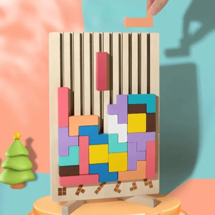Wooden Tabletop Puzzle for Adults – Relaxation, Mindfulness & Concentration ( ) - | Zavonix