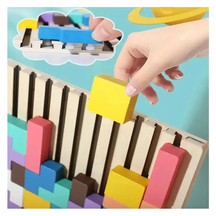 Wooden Tabletop Puzzle for Adults – Relaxation, Mindfulness &amp; Concentration ( ) - | Zavonix