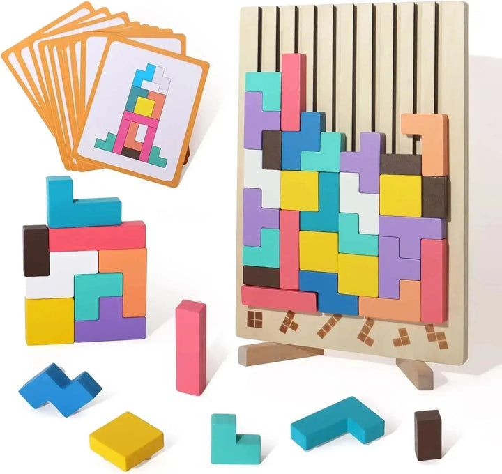 Wooden Tabletop Puzzle for Adults – Relaxation, Mindfulness &amp; Concentration ( ) - | Zavonix