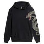 WyvernStitch Embroidery Dragon Hoodie (XS ) - Men's Apparel | Zavonix