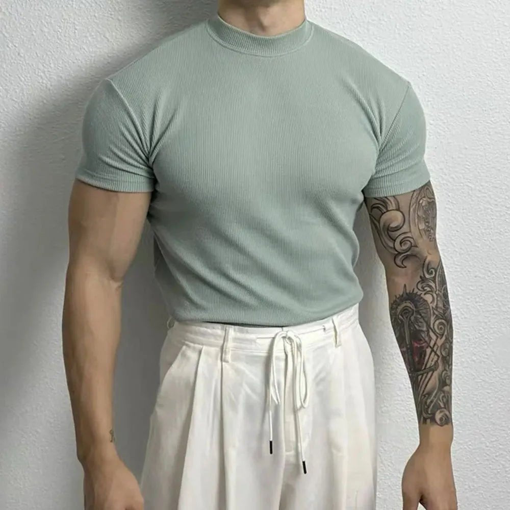 Wrenor Pastel Shirt — Soft Casual Shirt with Tailored Fit (Mint S) - | Zavonix