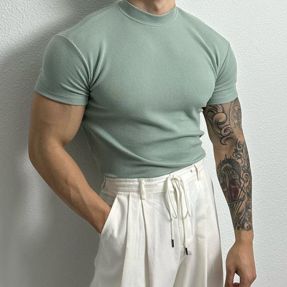 Wrenor Pastel Shirt — Soft Casual Shirt with Tailored Fit (Mint S) - | Zavonix