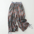 Wyntera — Breathable Linen Pants with Adjustable Drawstring Hems (XS ) - | Zavonix