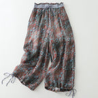 Wyntera — Breathable Linen Pants with Adjustable Drawstring Hems (XS ) - | Zavonix