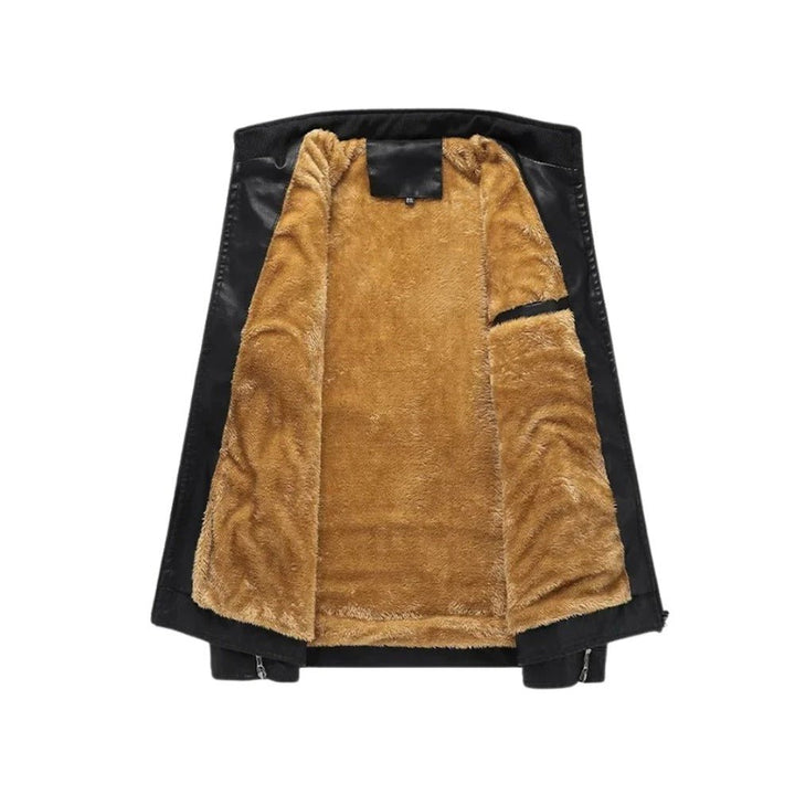 Xerthumont Fleece-Lined Leather Jacket product image 5
