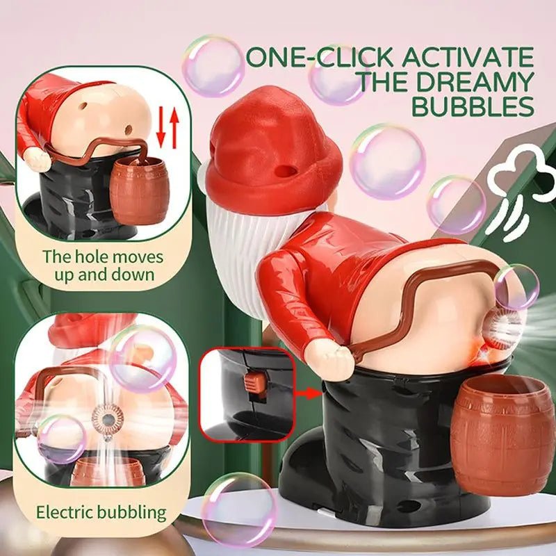 🎅Xmas Sales - 50% OFF🎄Funny Santa Bubble Blowing Machine - Zavonix