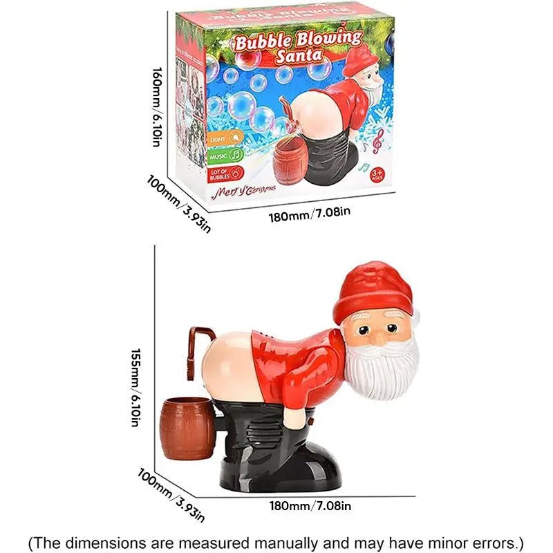 🎅Xmas Sales - 50% OFF🎄Funny Santa Bubble Blowing Machine - Zavonix