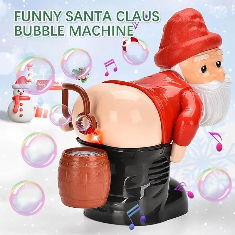 🎅Xmas Sales - 50% OFF🎄Funny Santa Bubble Blowing Machine - Zavonix