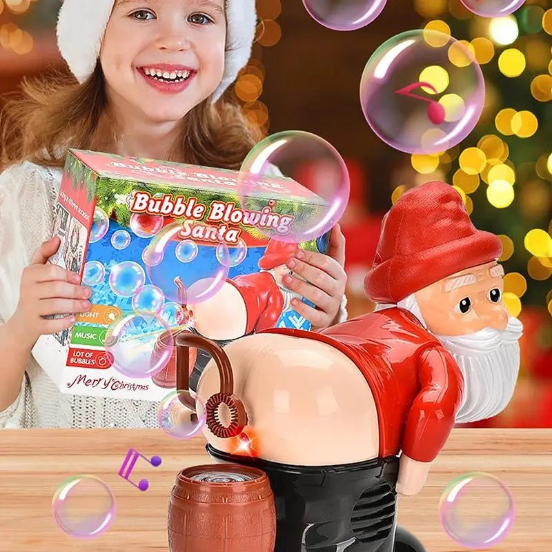 🎅Xmas Sales - 50% OFF🎄Funny Santa Bubble Blowing Machine - Zavonix