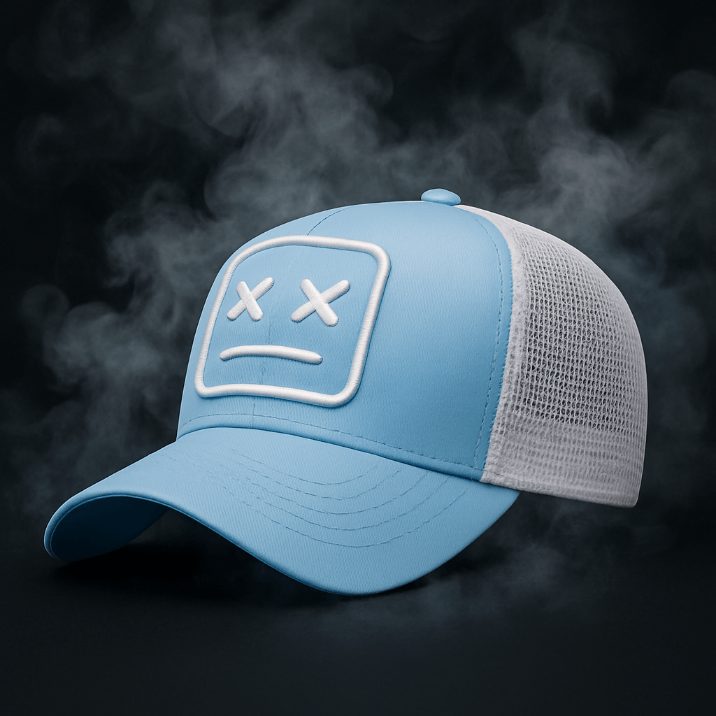 YY Shadeface Trucker Cap (Sky Blue ) - | Zavonix