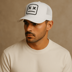 YY Shadeface Trucker Cap (Sky Blue ) - | Zavonix