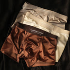 ZACKWEAR & STORY - Glacier Silk Ease Boxers (Ivory Beige S) - | Zavonix