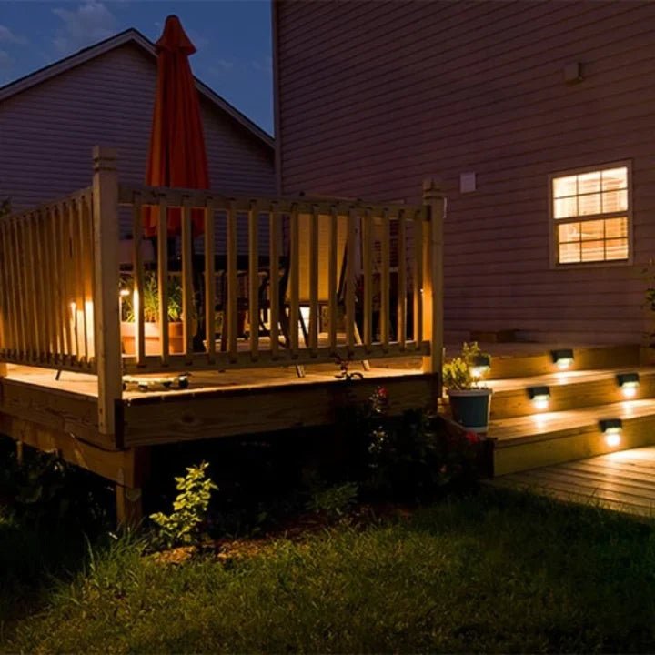 Zaltek™ – Modern & Waterproof Light | Promo 6+2 (Black - White Light 8 Pieces) - Homegoods | Zavonix