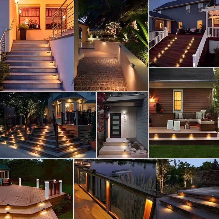 Zaltek™ – Modern & Waterproof Light | Promo 6+2 (Black - White Light 8 Pieces) - Homegoods | Zavonix