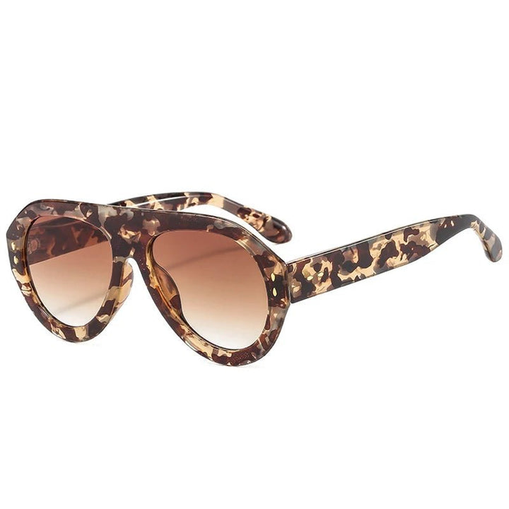 Zambric Sculpted Aviator Sunglasses product image 1