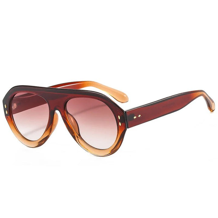 Zambric Sculpted Aviator Sunglasses product image 3