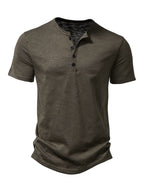 Zayden Tee — Men's Casual Cotton - Polyester Blend Shirt with Regular Fit (Green S) - T-Shirts | Zavonix
