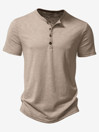 Zayden Tee — Men's Casual Cotton - Polyester Blend Shirt with Regular Fit (White S) - T-Shirts | Zavonix