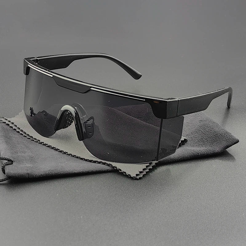 Zelora Vivid Sunglasses — Durable UV Protection with Bold Frames (Black ) - | Zavonix