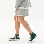 Zephyr Shorts — Moisture - Wicking Cotton Activewear Shorts (Light Gray XS) - | Zavonix