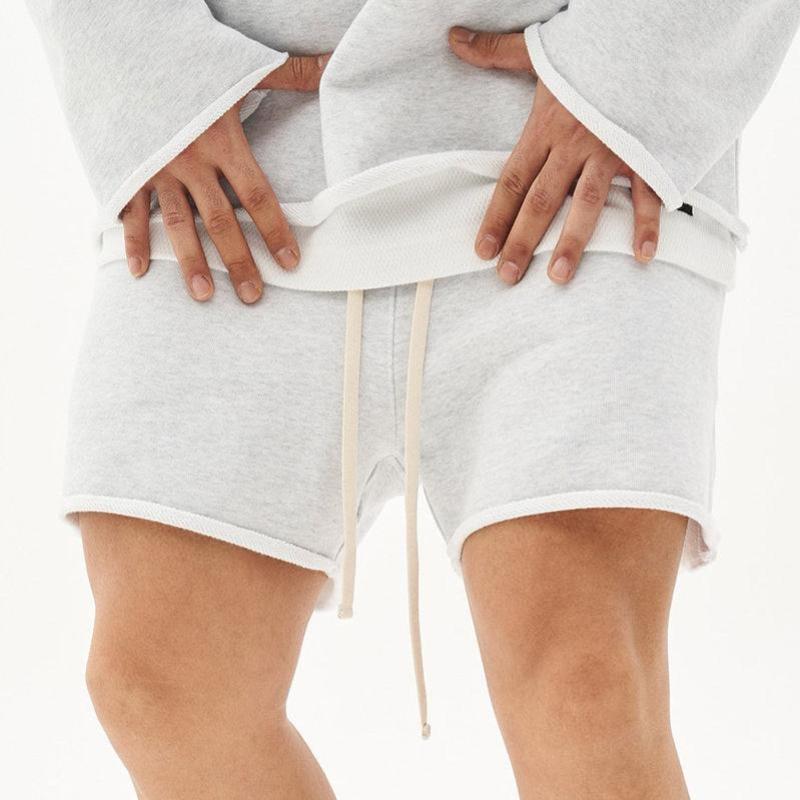 Zephyr Shorts — Moisture - Wicking Cotton Activewear Shorts (Light Gray XS) - | Zavonix