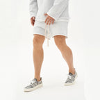 Zephyr Shorts — Moisture - Wicking Cotton Activewear Shorts (Light Gray XS) - | Zavonix