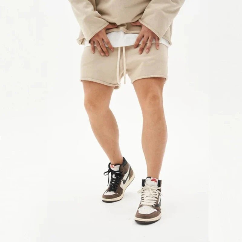 Zephyr Shorts — Moisture - Wicking Cotton Activewear Shorts (Light Gray XS) - | Zavonix