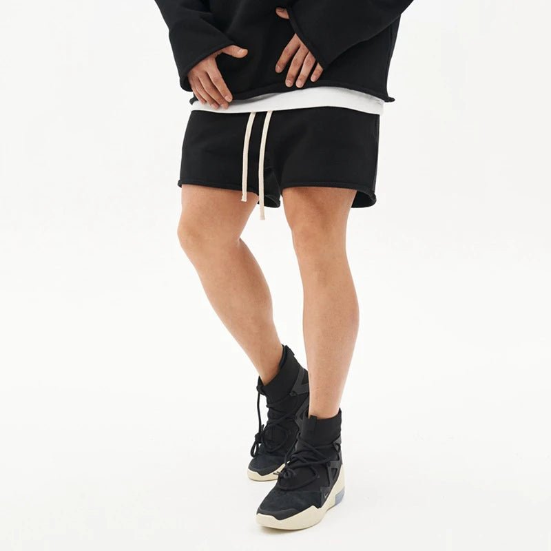 Zephyr Shorts — Moisture - Wicking Cotton Activewear Shorts (black XS) - | Zavonix