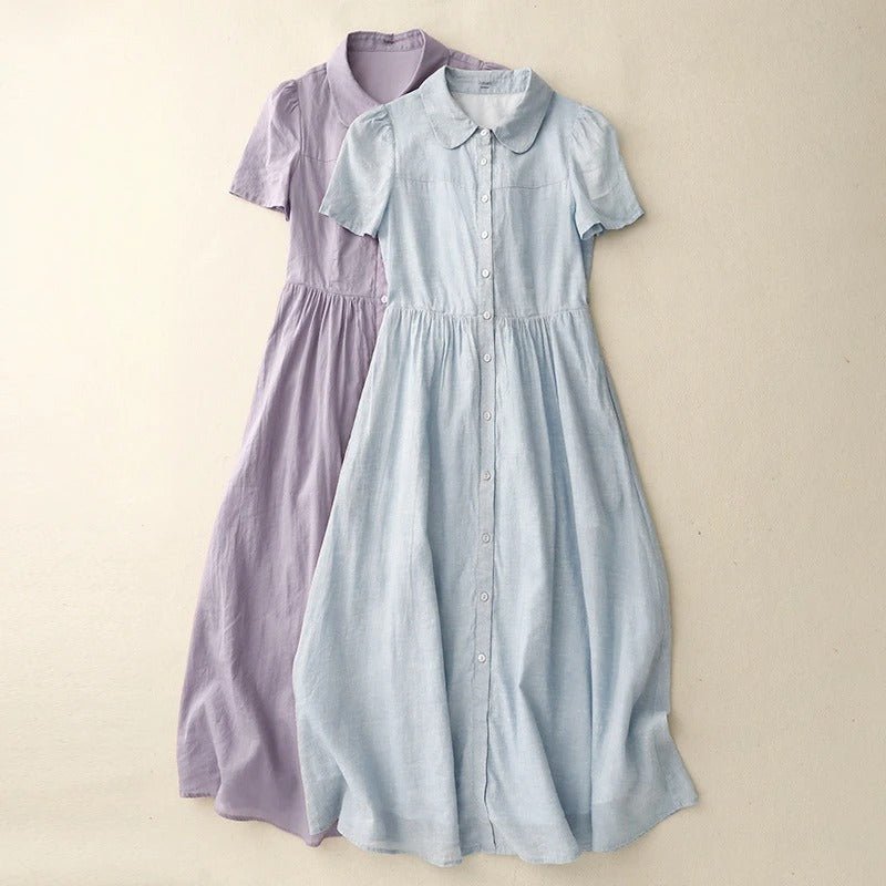 ZephyraLuxe™ Linen — Feel Fresh, Flawless, and Free All Summer Long (Purple XS) - | Zavonix